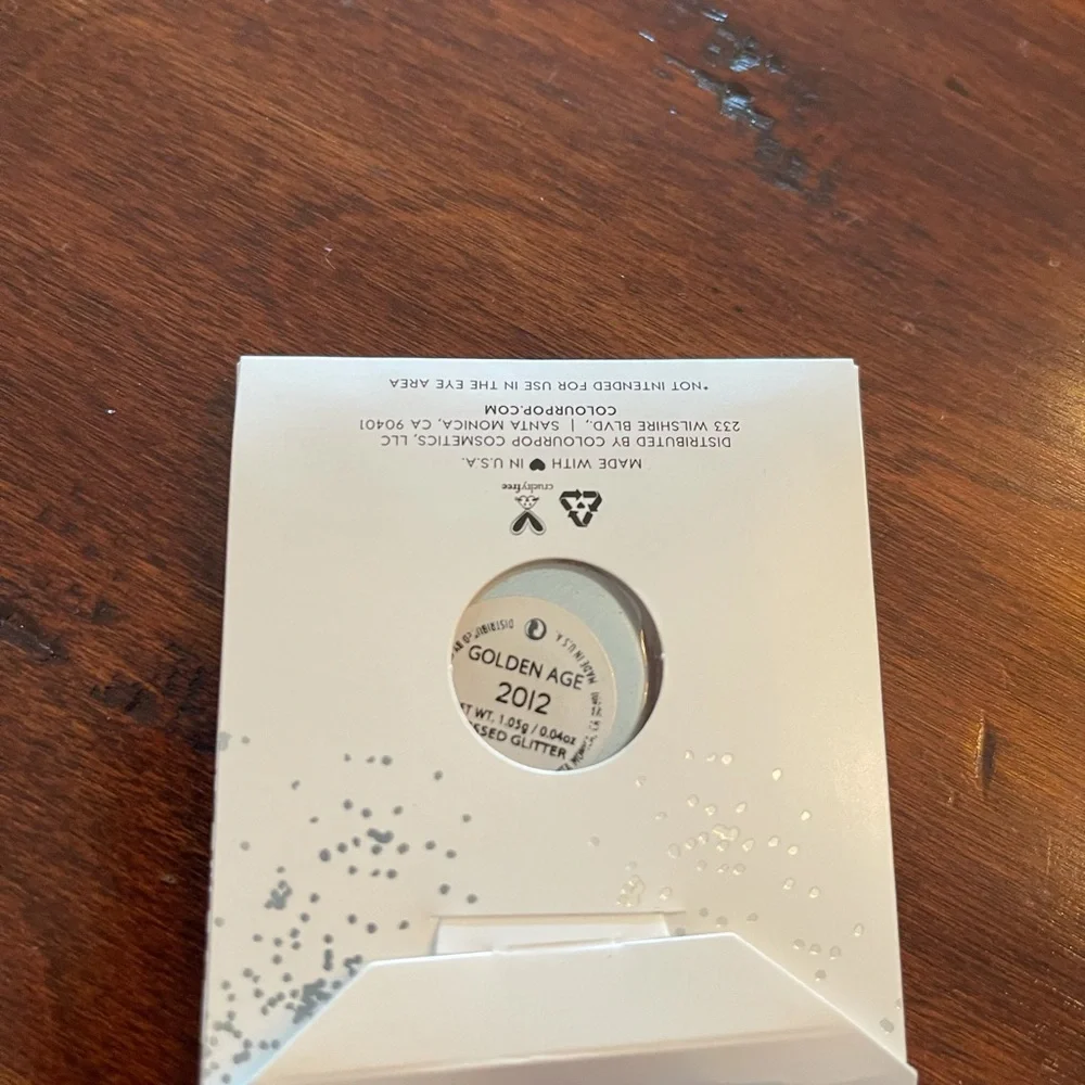 NWT  colourpop in 20 something Eyeshadow Warm Neutral Copper Metallic